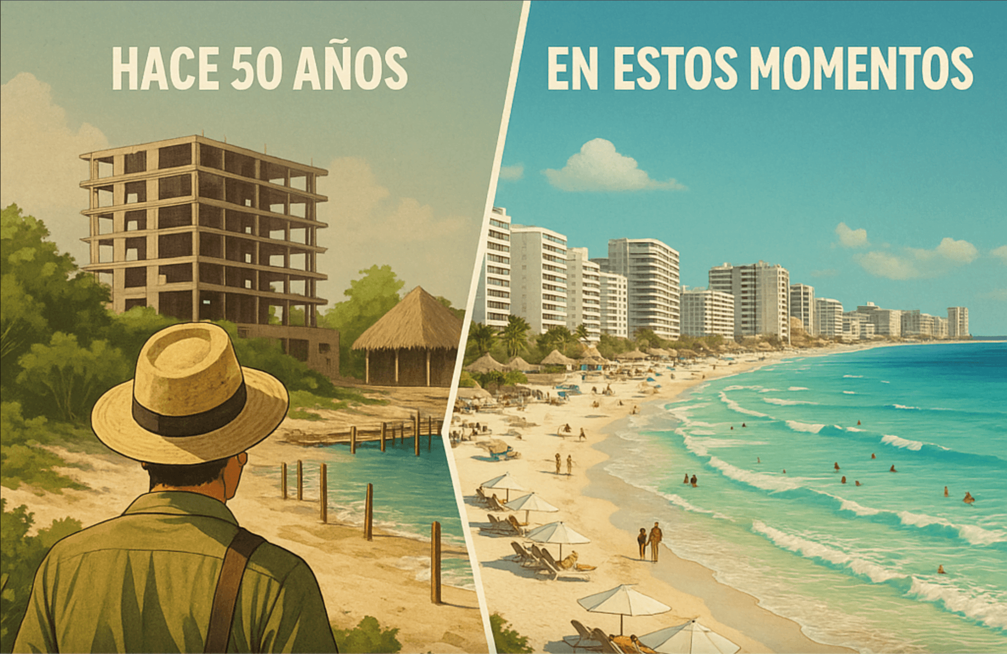 Antes y Después de Quintana Roo: Historia, transformación y desafíos actuales