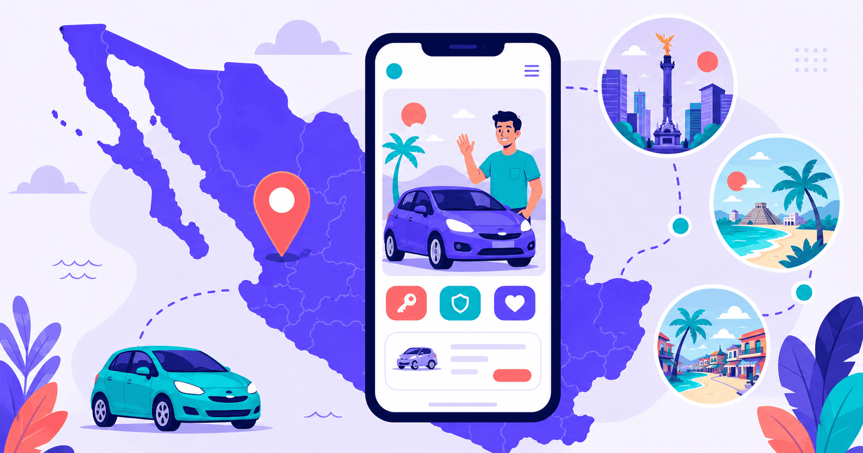 ¿Turo o rentadora tradicional en México? Las diferencias reales