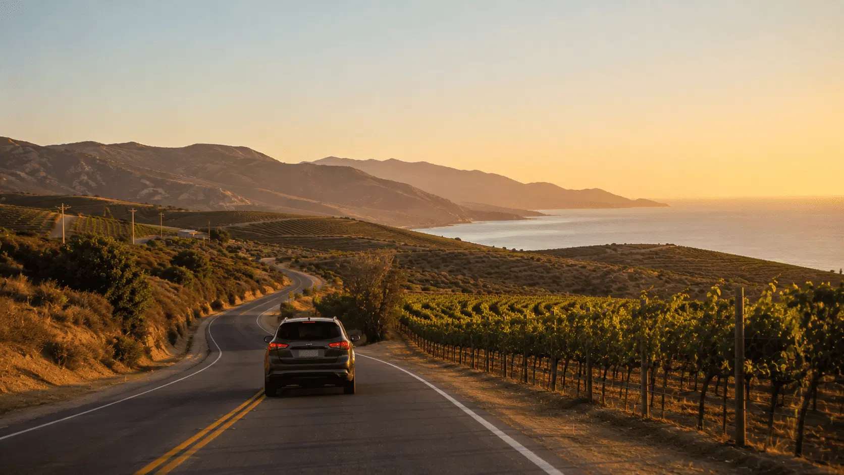 Rentar auto en Tijuana: Valle de Guadalupe, Rosarito y cruce a San Diego (2026)