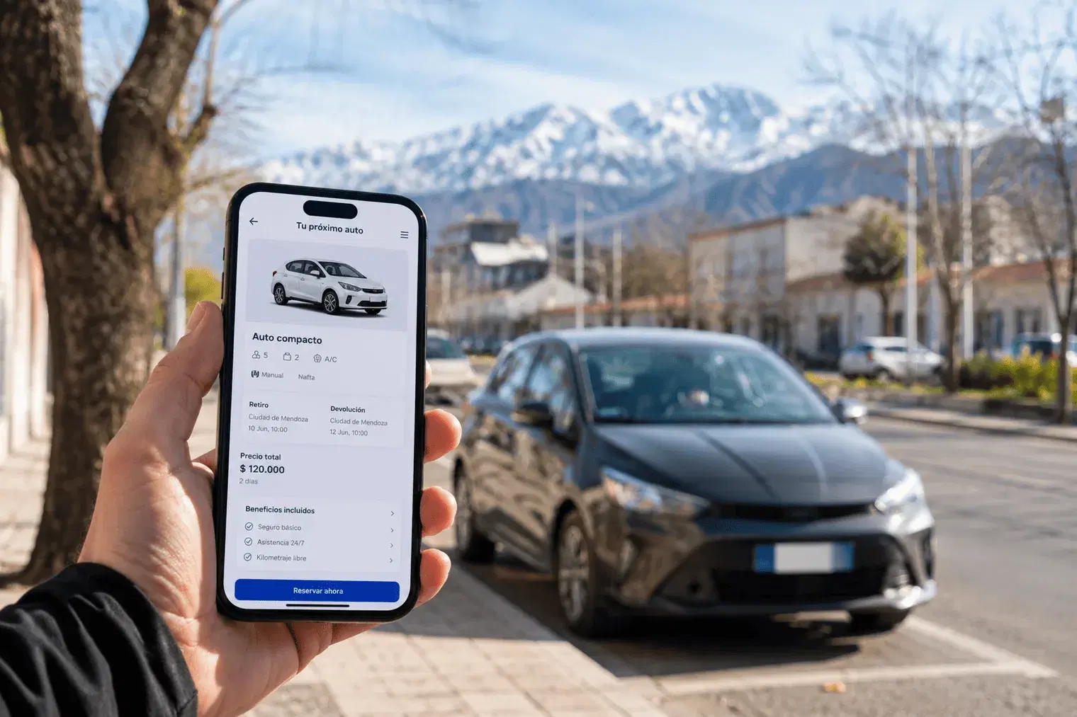 Cuánto cuesta alquilar un auto en Mendoza 2026 (precios reales)