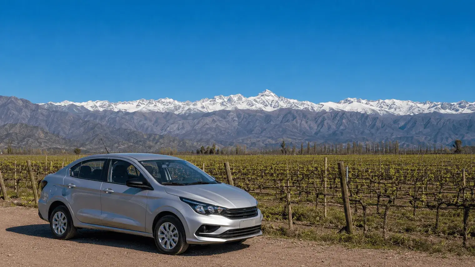 Alquilar un Fiat Cronos en Mendoza en septiembre 2026: por qué conviene, precio y recorridos
