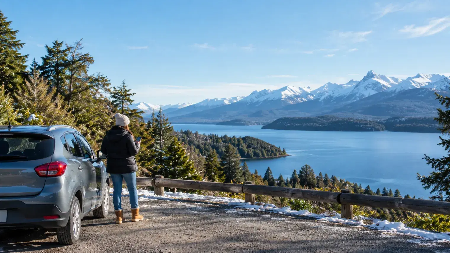 ¿Alquilar un auto o usar Uber toda la semana en Bariloche? La cuenta real