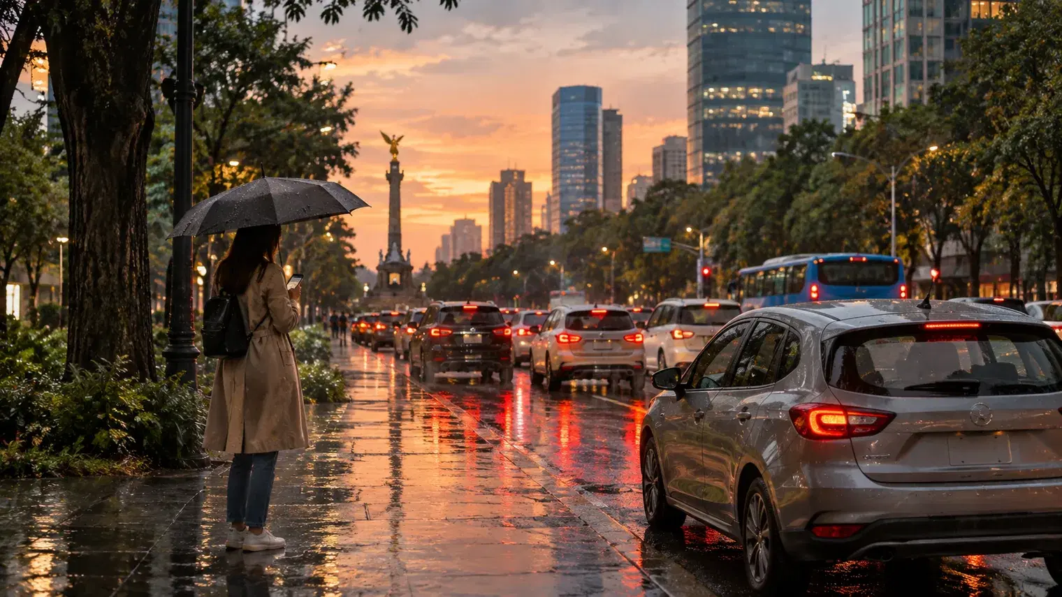 ¿Rentar un auto o usar Uber toda la semana en Ciudad de México? La cuenta real