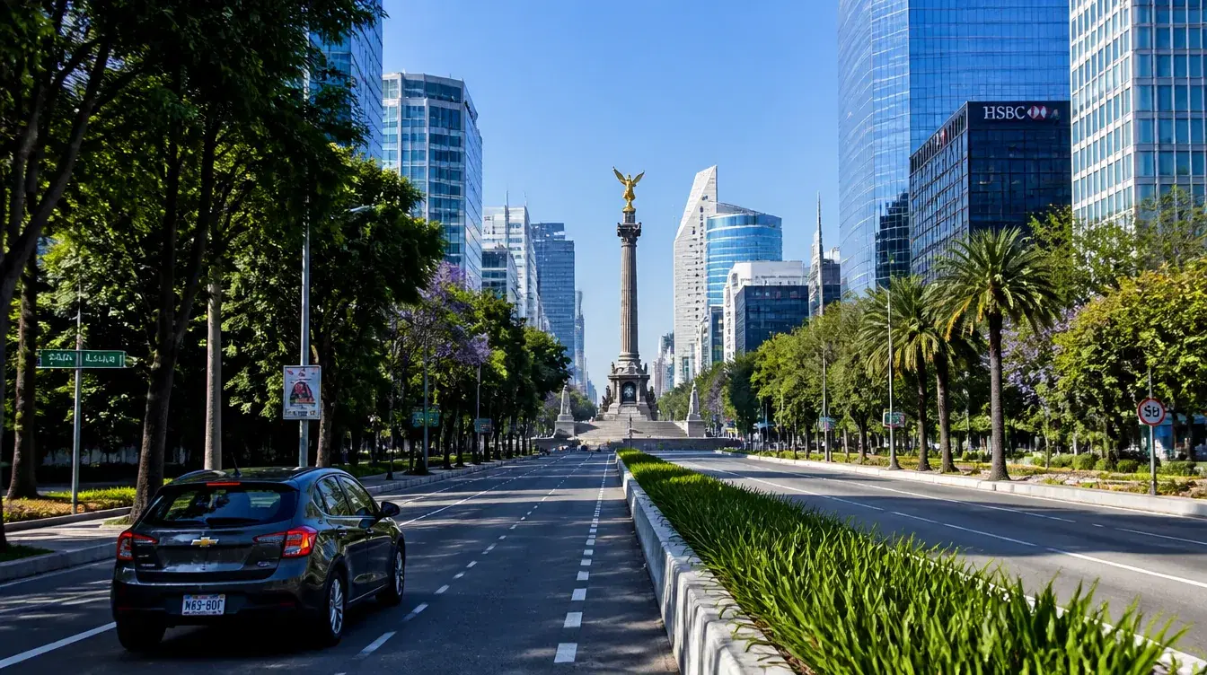 Las calles más lindas de Ciudad de México para manejar