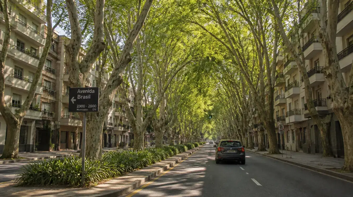 Las calles más lindas de Montevideo para manejar