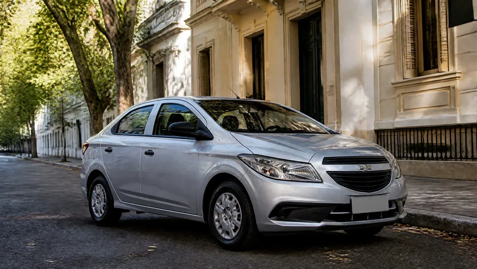 Chevrolet Prisma Joy 2018 — guía para alquilarlo en Montevideo