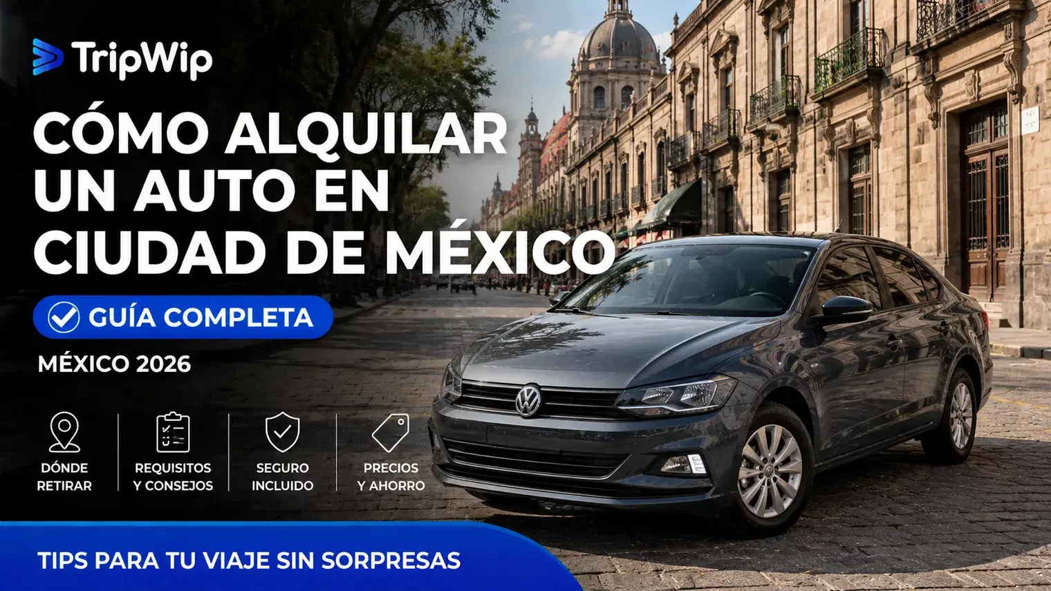 Volkswagen Virtus en Ciudad de México: ficha completa y precio en TripWip (2026)